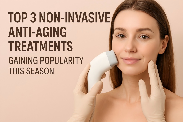 Top 3 Non-Invasive Anti-Aging Treatments Gaining Popularity This Season