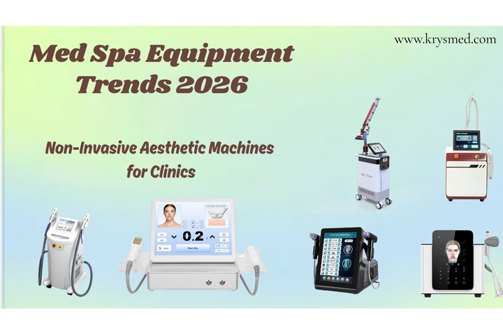 Med Spa Equipment Trends 2026: Non-Invasive Aesthetic Machines for Clinics