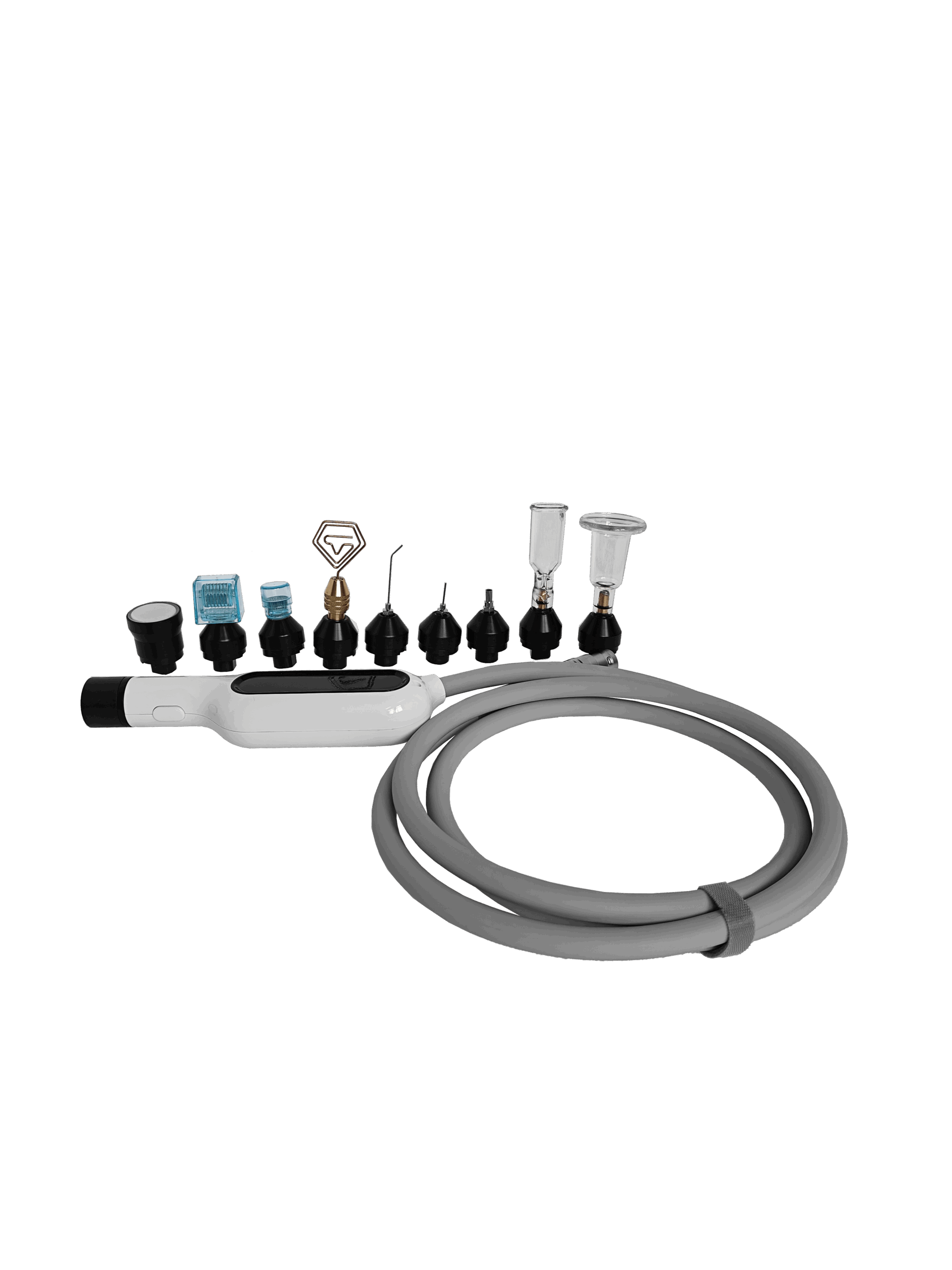 cold plasma treatment handle and tips