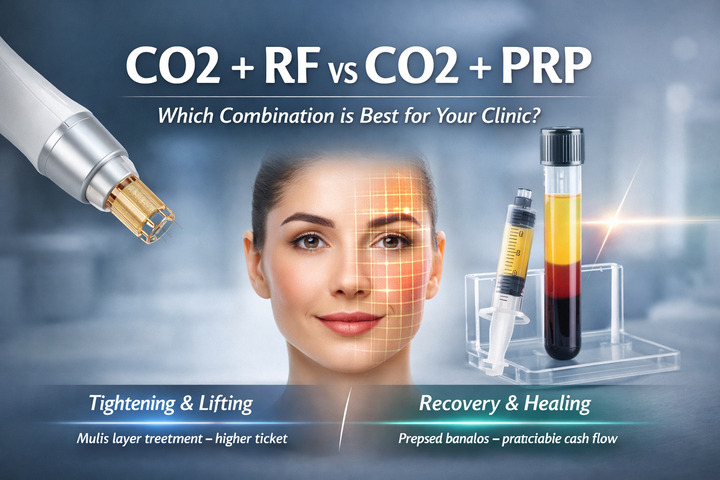 Fractional CO2 Laser + RF or PRP: How Clinics Boost Results and Revenue