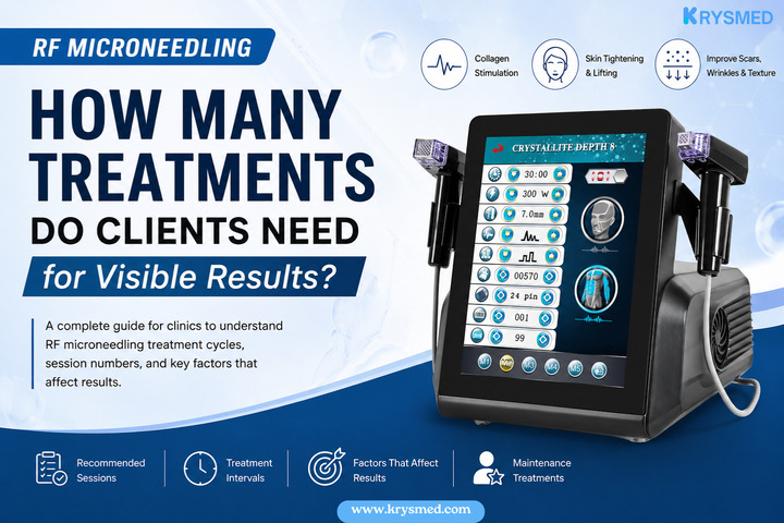 How Many RF Microneedling Treatments Do Clients Need for Visible Results?