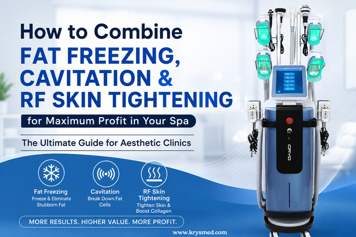 How Spas Can Boost Profits by Combining Fat Freezing with Cavitation & RF Treatments