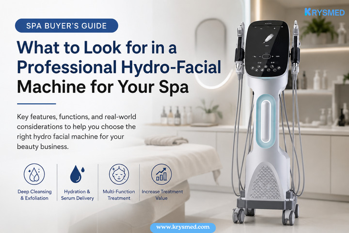 What to Look for in a Professional Hydro Facial Machine for Your Spa