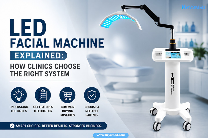 LED Facial Machine Explained: How Clinics Choose the Right System