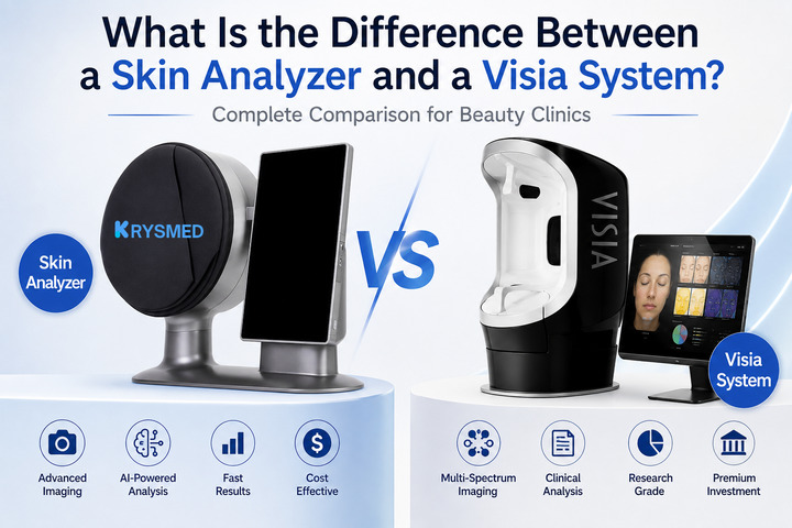 What Is the Difference Between a Skin Analyzer and a Visia System?