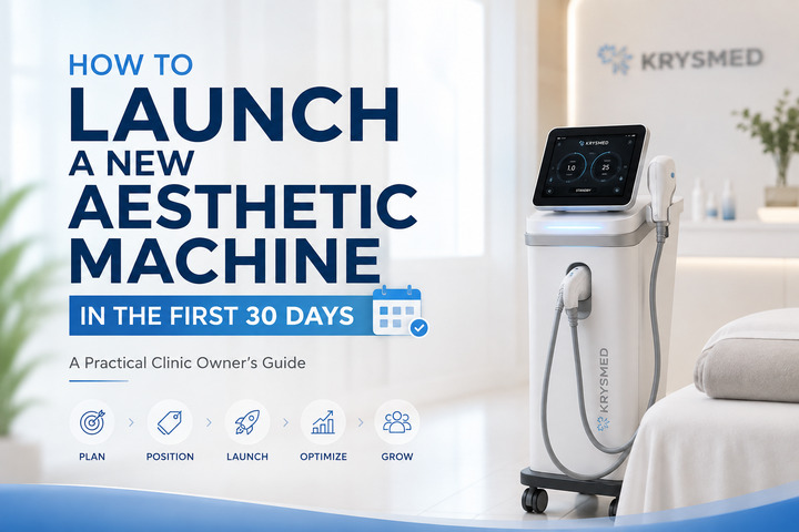 How to Launch a New Aesthetic Machine in the First 30 Days: A Practical Clinic Owner’s Guide