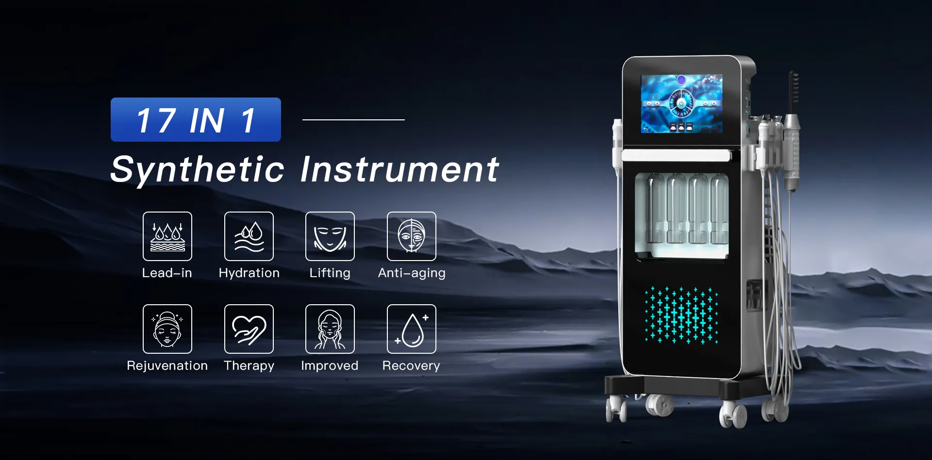 functions-HydroDew Pro 17 in 1 functions-HydroDew Pro 17 in 1