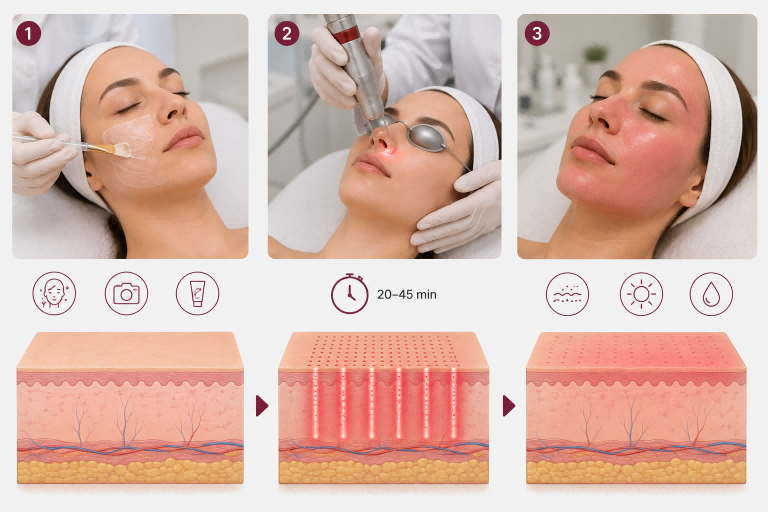 What Happens During a Fractional CO2 Laser Treatment What Happens During a Fractional CO2 Laser Treatment