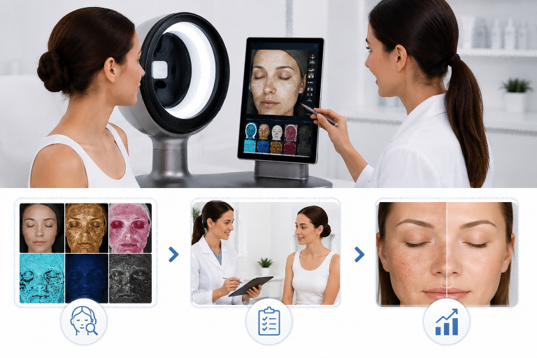 skin analysis consultation and results flow skin analysis consultation and results flow